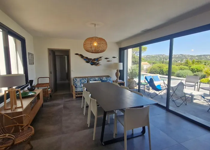 8 Pieces Avec Piscine Privee Et Vue A - Fr-1-780-11 Вілла Сент-Максім